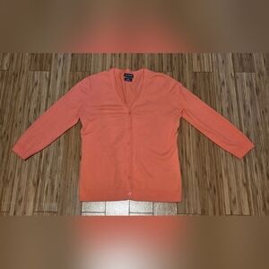 Van Heusen Coral Cardigan Sweater